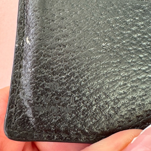 Authentic Gucci Black ANIMALIER BI-FOLD WALLET - Picture 4 of 16
